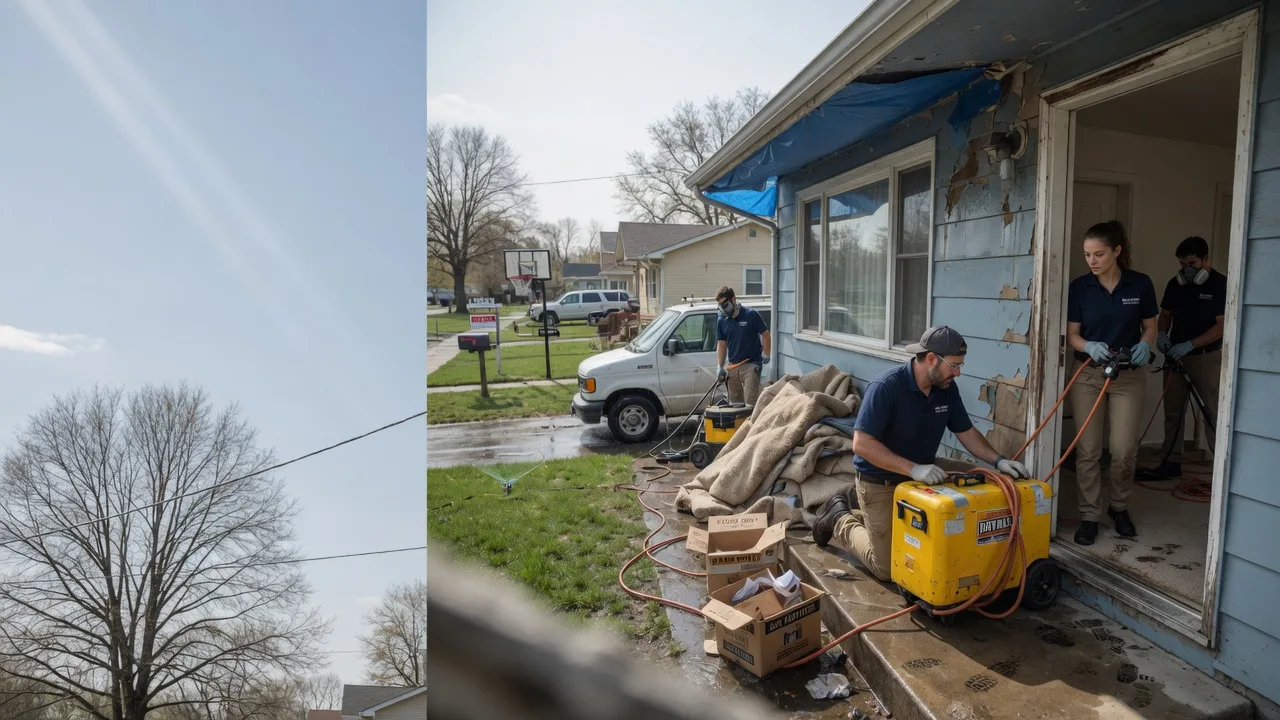 Basement Flood Cleanup in Fairmont, WV near me